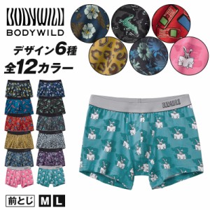 グンゼ インナーウェア グンゼ BODYWILD ボクサーパンツ ブリーフ メンズ パンツ ボディワイルド M・L (GUNZE 男 紳士 ボクサー 下着 肌