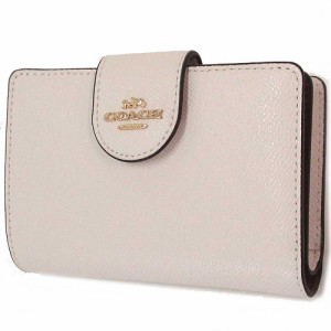 コーチ 財布 COACH アウトレット レザー ミディアム コーナー ジップ ウォレット 二つ折り財布  6390 IMCHK   　2021sum