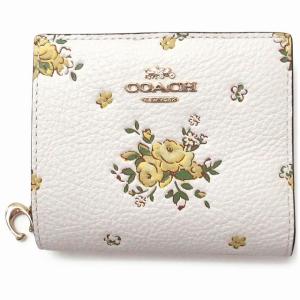 美品 ✨️ COACH ホースキャリッジ ミニ財布 二つ折り シグネチャー 白 美品 ✨️ COACH ホースキャリッジ ミニ財布 二つ折り