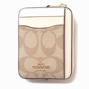 コーチ コインケース COACH アウトレット シグネチャー チェーン ジップ カード コイン ケース 　C0058　IMDQC