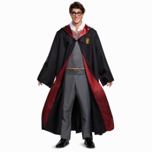 ハロウィン コスプレ 仮装 ハリーポッター Harry Potter グリフィンドール 2点セット 全身 大人用 メンズ M XL 107549