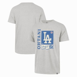 大谷翔平 Tシャツ 47Brand フォーティーセブン ドジャース MLB公式ライセンス商品 201069536GY 記念品 プレゼント