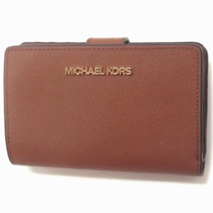 MICHAEL KORS マイケルコース アウトレット ビルフォールド ジップ コンパクトウォレット 二つ折り財布 35F7GTVF2L LUGGA