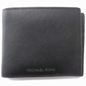 MICHAEL KORS マイケルコース アウトレット二つ折り財布　レザーウォレット　36U9LHRF6LBLCK
