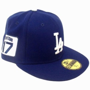 ニューエラ【NEW ERA】59FIFTY 大谷翔平 17 Los Angeles Dodgers ロサンゼルス・ドジャース キャップ 帽子 