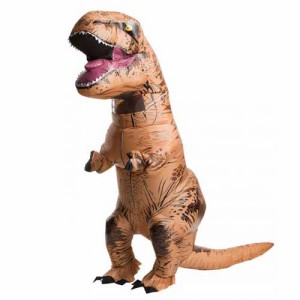 ハロウィン コスプレ ジュラシックワールド Ｔレックス 膨張式 大人用 コスチューム T-Rex Adult　 810481 cs0822 pj0822