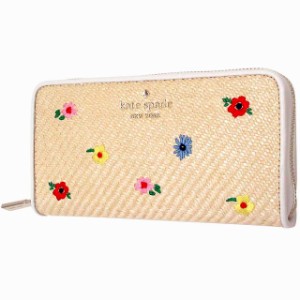 Kate spade ケイトスペード アウトレット フラワー 花柄 長財布 KB533 960