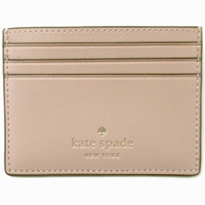 Kate spade ケイトスペード アウトレット カードケース　ロゴ　レザーカードケース KE703 250