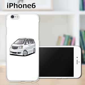 iPhone6 iPhone6s 共通 アイフォン６ アイフォン６s ハードケース/カバー 【ALワゴン PCクリアハードカバー】Apple スマートフォンカバー
