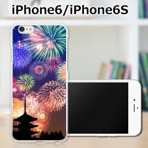 iPhone6s TPUケース/カバー 【花火：夏の寺 TPUソフトカバー】 iPhone6s スマートフォンカバー・ジャケット