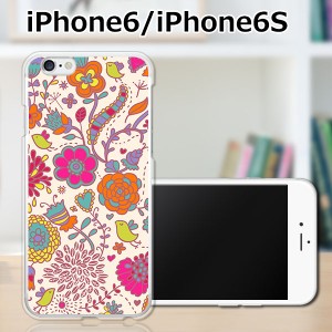 iPhone6s TPUケース/カバー 【花×小鳥 TPUソフトカバー】 iPhone6s スマートフォンカバー・ジャケット