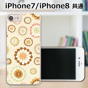 APPLE iPhone8 TPUケース/カバー 【フラワーD TPUソフトカバー】 スマートフォンカバー・ジャケット