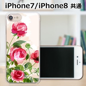 APPLE iPhone8 TPUケース/カバー 【薔薇絵画 TPUソフトカバー】 スマートフォンカバー・ジャケット