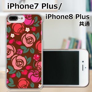 APPLE iPhone8 Plus TPUケース/カバー 【薔薇 TPUソフトカバー】 スマートフォンカバー・ジャケット