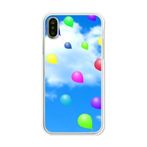 apple iPhoneXS ハードケース/カバー 【風船 PCクリアハードカバー】