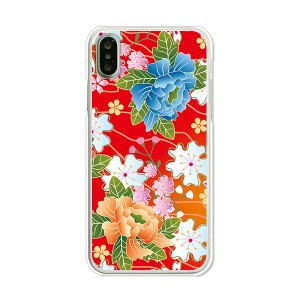 apple iPhoneX TPUケース/カバー 【和柄F TPUソフトカバー】 スマートフォンカバー・ジャケット