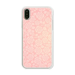apple iPhoneXS ハードケース/カバー 【薔薇ドット PCクリアハードカバー】