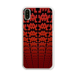 apple iPhoneX TPUケース/カバー 【インベーダー TPUソフトカバー】 スマートフォンカバー・ジャケット