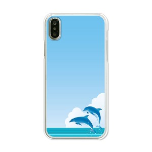 apple iPhoneXS ハードケース/カバー 【DolphinJamp PCクリアハードカバー】