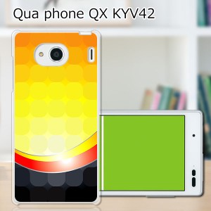 au Qua Phone QX KYV42 ハードケース/カバー 【C.C dot PCクリアハードカバー】 スマホケース スマホカバー スマートフォンケース