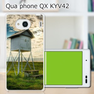 au Qua Phone QX KYV42 ハードケース/カバー 【百葉箱 PCクリアハードカバー】 スマートフォンカバー・ジャケット