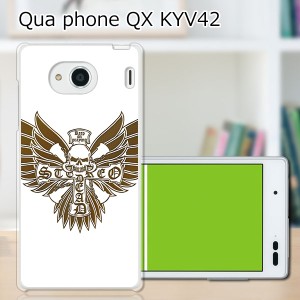 au Qua Phone QX KYV42 ハードケース/カバー 【ヘルズエンジェル PCクリアハードカバー】 スマホケース スマホカバー スマートフォンケー