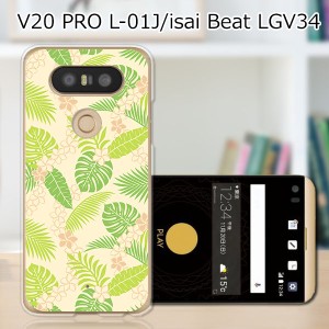 isai Beat LGV34 ハードケース/カバー 【南国 PCクリアハードカバー】  スマートフォンカバー・ジャケット