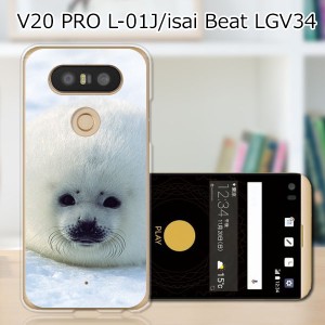 V20 PRO L-01J ハードケース/カバー 【ゴマフ PCクリアハードカバー】  スマートフォンカバー・ジャケット