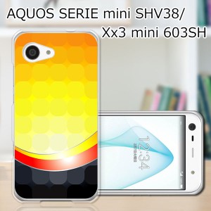 AQUOS SERIE mini SHV38/Xx3 mini 603SH ハードケース/カバー 【C.C dot PCクリアハードカバー】 スマートフォンカバー・ジャケット