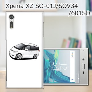 Xperia XZ SOV34 SO-01J 601SO ハードケース/カバー 【ESワゴン PCクリアハードカバー】 sov34 スマートフォンカバー