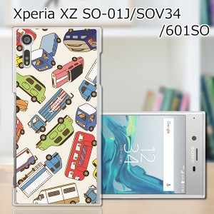 Xperia XZ SOV34 SO-01J 601SO ハードケース/カバー 【ミニカーズ PCクリアハードカバー】 sov34 スマートフォンカバー