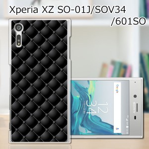 Xperia XZ SOV34 SO-01J 601SO ハードケース/カバー 【ソファーチェック PCクリアハードカバー】 sov34 スマートフォンカバー