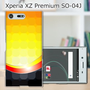 Xperia XZ Premium SO-04J ハードケース/カバー 【C.C dot PCクリアハードカバー】 スマートフォンカバー・ジャケット