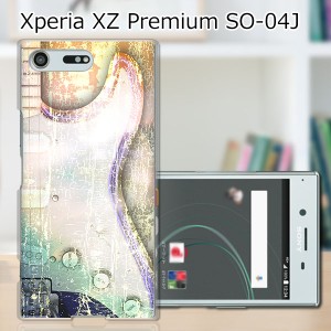 Xperia XZ Premium SO-04J ハードケース/カバー 【カジュアルストラト PCクリアハードカバー】 スマートフォンカバー・ジャケット