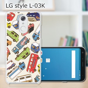 docomo LG style L-03K ハードケース/カバー 【ミニカーズ PCクリアハードカバー】