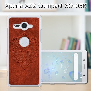 docomo Xperia XZ2 Compact SO-05K ハードケース/カバー 【紋章 PCクリアハードカバー】