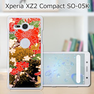 docomo Xperia XZ2 Compact SO-05K ハードケース/カバー 【着物 PCクリアハードカバー】