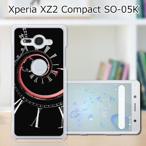 docomo Xperia XZ2 Compact SO-05K ハードケース/カバー 【時間旅行 PCクリアハードカバー】