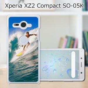 docomo Xperia XZ2 Compact SO-05K ハードケース/カバー 【Enjoy! Summer PCクリアハードカバー】
