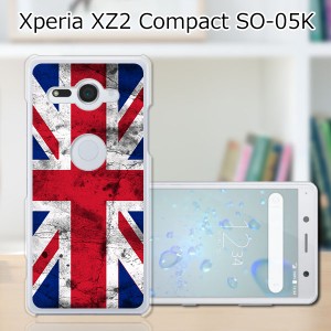 docomo Xperia XZ2 Compact SO-05K ハードケース/カバー 【Union Jack PCクリアハードカバー】