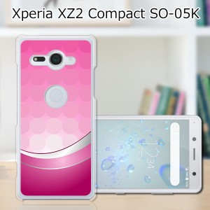 docomo Xperia XZ2 Compact SO-05K ハードケース/カバー 【P.C dot PCクリアハードカバー】