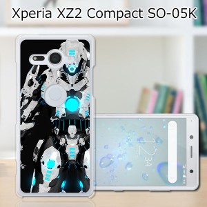 docomo Xperia XZ2 Compact SO-05K ハードケース/カバー 【Search and destroy PCクリアハードカバー】