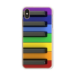 apple iPhoneXS Max ハードケース/カバー 【カラフルキーボード PCクリアハードカバー】