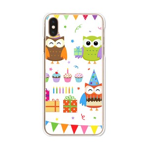 apple iPhone XS Max TPUケース/カバー 【フクロウParty TPUソフトカバー】 