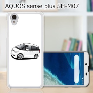 AQUOS sense plus SH-M07 TPUケース/カバー 【ESワゴン TPUソフトカバー】 