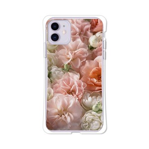 apple iPhone11 耐衝撃 衝撃吸収 ソフトケース TPUケース 【BEAUTYフラワー ソフトカバー】 