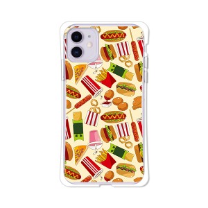 apple iPhone11 耐衝撃 衝撃吸収 ソフトケース TPUケース 【Burger ソフトカバー】 