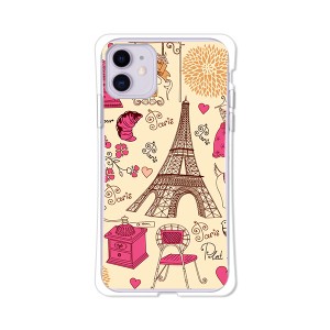 apple iPhone11 耐衝撃 衝撃吸収 ソフトケース TPUケース 【PARIS ソフトカバー】 