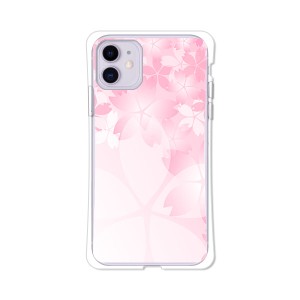 apple iPhone11 Pro 5.8インチ 耐衝撃 衝撃吸収 ソフトケース TPUケース 【桜咲く ソフトカバー】 