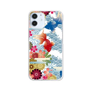 apple iPhone12 mini アイフォン12ミニ ハードケース/カバー 【金魚 PCクリアハードカバー】